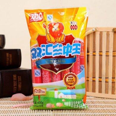 双汇食品】双汇王中王火腿肠400g*2袋双汇经典美味可口美国买双汇火腿肠